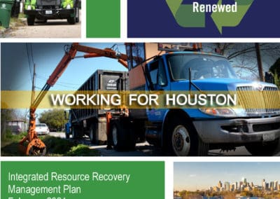 City of Houston Integrated Resource Recovery Plan, TX